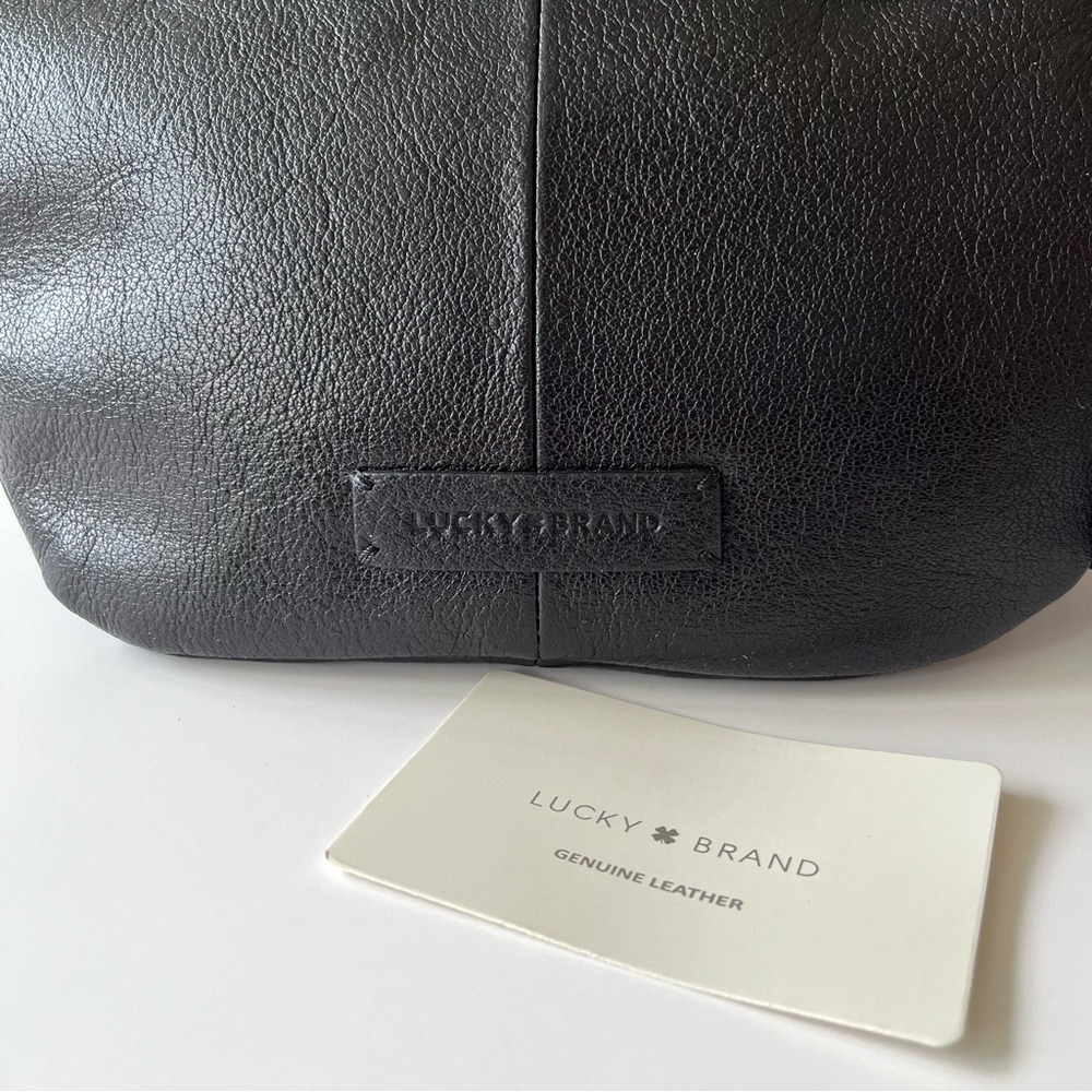 SOLD❗️ Lucky Brand Kowes Belt Bum Bag Fanny Pack Leopard Leather Crossbody NWT - Picture 4 of 12